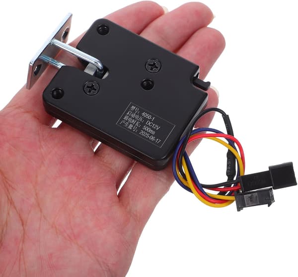 Elektrisk Kontrollås Dc12V Mini Servodørlås med Deteksjonsbryter