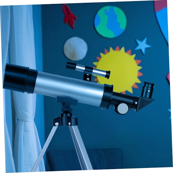 Astronomi Teleskop til Voksne Kompakt Refraktionskikkert til Stjernekiggeri og Fuglekiggeri