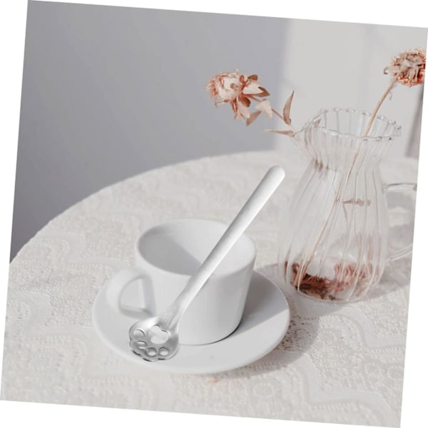 Røreske Sæt Design 4 stk. Rustfrit Stål Te Kaffe Sukker Skeer