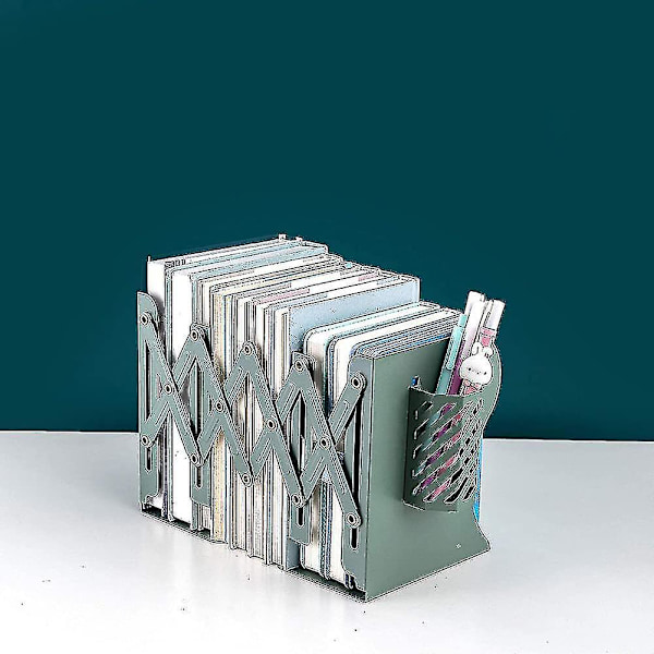 Justerbar Bokstøtte Fil Magasin Binder Holder Tung Bok