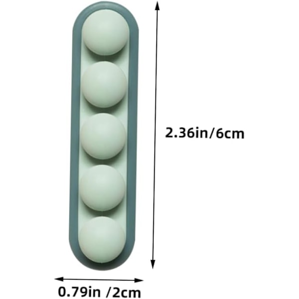 Silikon Ledningsorganiserere 6 stk Kabelholder Sporløs Lim for Skrivebord
