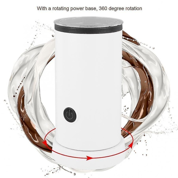 Mælkeskum Apparat Mini Automatisk Elektrisk Mælke- og Kaffeskummer