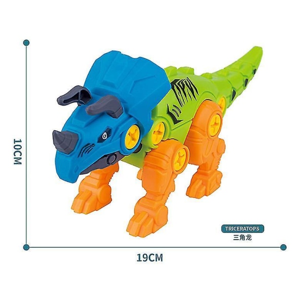 Barnas Ta-Fra-Hverandre Dinosaurleker DIY Dinosaur Byggeleke