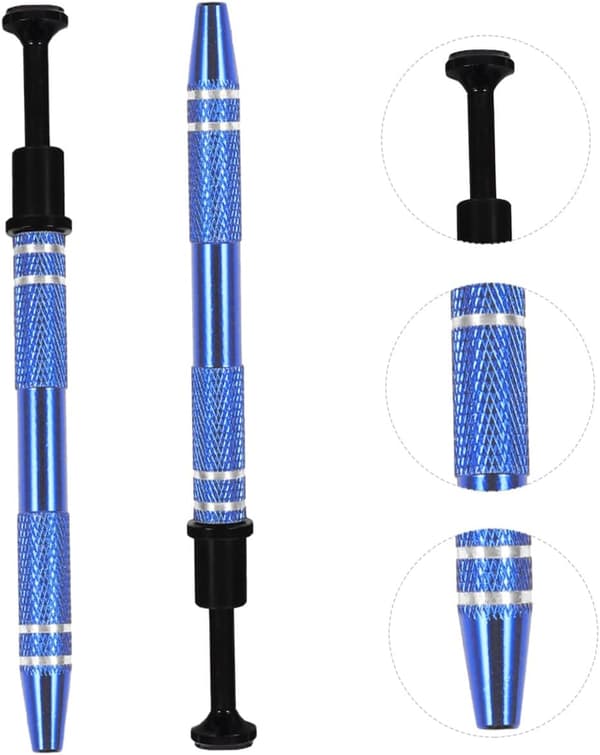 2 st elektronisk komponentgripare IC-chipväljarverktyg med precisionspinnar