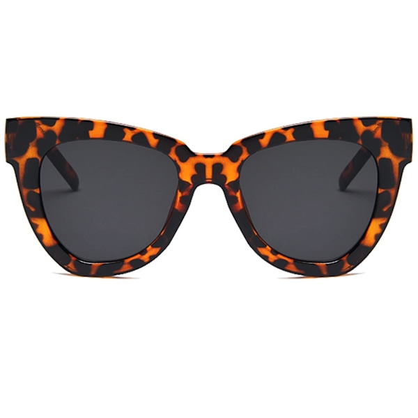 Solbriller til kvinder, Solbriller Dame Retro Solbriller Trendy til Damer, Stor Ramme Oversize Sol
