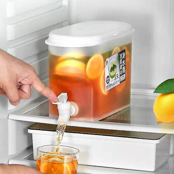 Vandkande Hane Kold Vandflaske Citronjuice Drikkelse