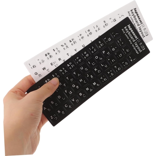 Skrivebordsklistremerker Tastaturklistremerker for datamaskin Japanske tastaturetiketter