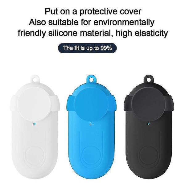 Silikon Skyddande Sleeve Lins Anti-repor Skyddande Fodral För In-sta 360 Go 2