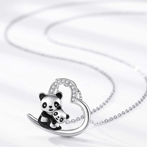 Penguin Halsband/panda/koala/bi/tass Halsband 925 Silver Söt djur
