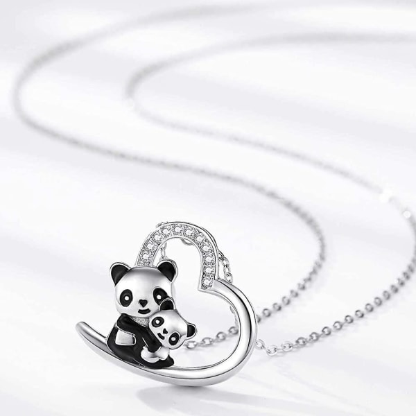 Penguin Halskæde/panda/koala/bi/pote Halskæde 925 Sterling Sølv Sød Dyr Gave