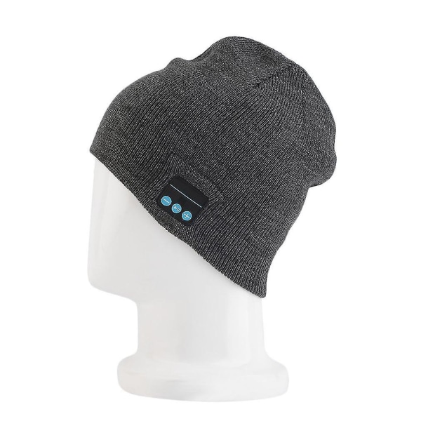 Mænd Trådløs Bluetooth Musik Varmt Strikket Beanie Hat