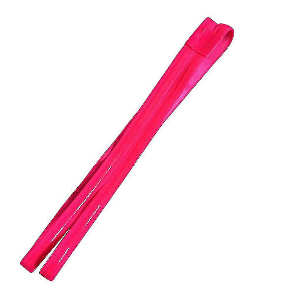 5 stk. Mode Kvinder Pige Dobbelt Elastisk Hårbånd Rose Red