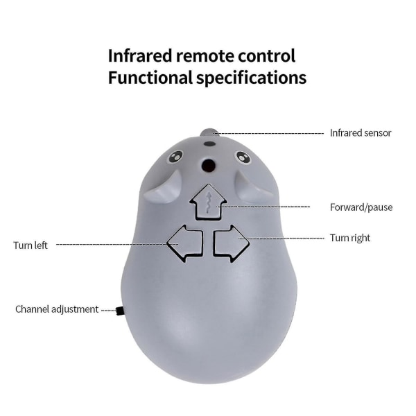 Batteridrevet Robotic Electric Med fjernkontroll Batteridrevet Robotic Electric |rc Animals