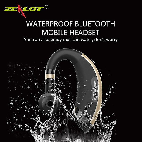 Zealot E1 Trådlöst Bluetooth 4.0 Headset Handsfree Mikrofon