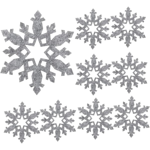 12 stk. Jule Snefnug Brikker Desktop Kop Måtte Julefrokost Kop Måtte
