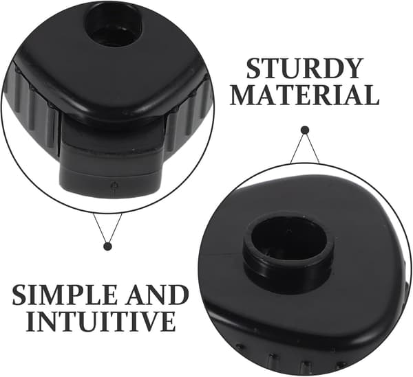 Snabbkopplingar för cymbaler, triangulär form, mångsidig användning, stilren design, 6 st