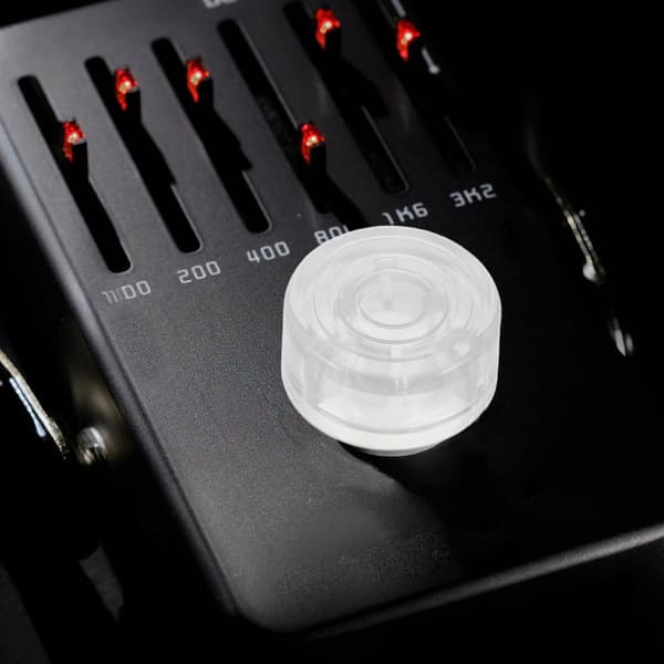 30 st gitarrkontrollrattar plastlock för effektpedalskydd som minskar felträffar lämpliga skydd