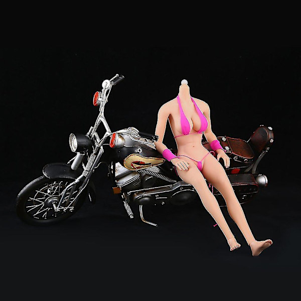 Jiaou Doll 1/6 Skalaflicka Kropp Stor Byst Version 3.0 Huvudlös Skelett