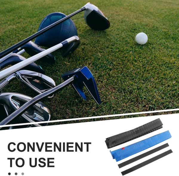 4 sett vanntett golfkøllegrepstape, PU Overgrip Anti-skli Bindingsstriper