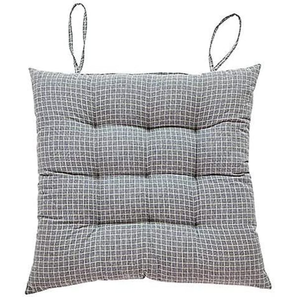 38*38 Cm Stolpute, Generell Bomulls- og Lindukledning Hagepute, Enkel å Rengjøre Deep gray