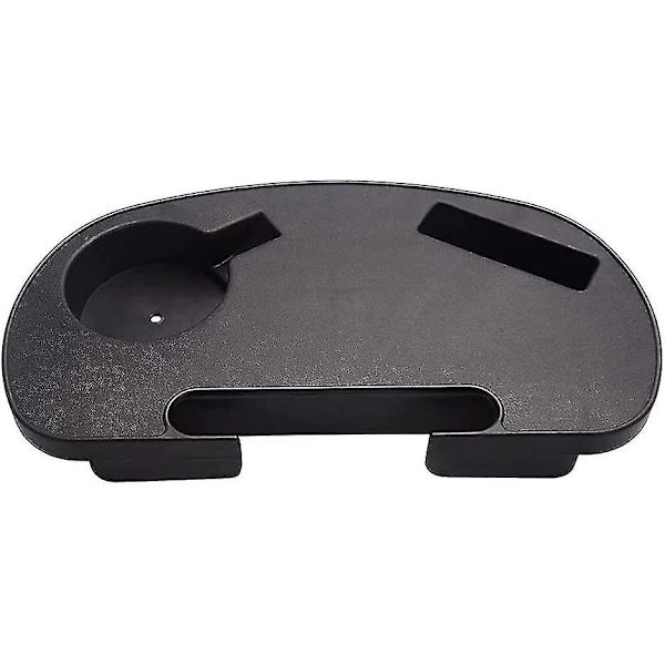 Oval Zero Gravity Stol Kopholder, Zero Gravity Stol Bakke Med Mobiltelefon Slot Og Snackbakke (sort) (1 stk)