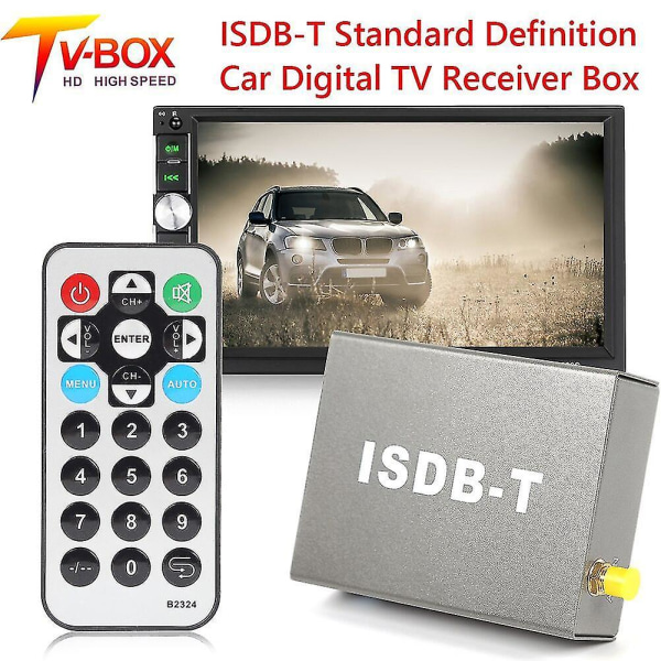 T502 Isdb-t Bil Digital Tv Mottagare Box Sdtv Tuner Ntsc Pal