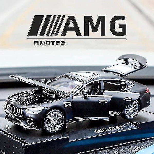 Polaoyi :32 Benz Amg Gt63 Legering Modell Diecasts Leketoy (blå)