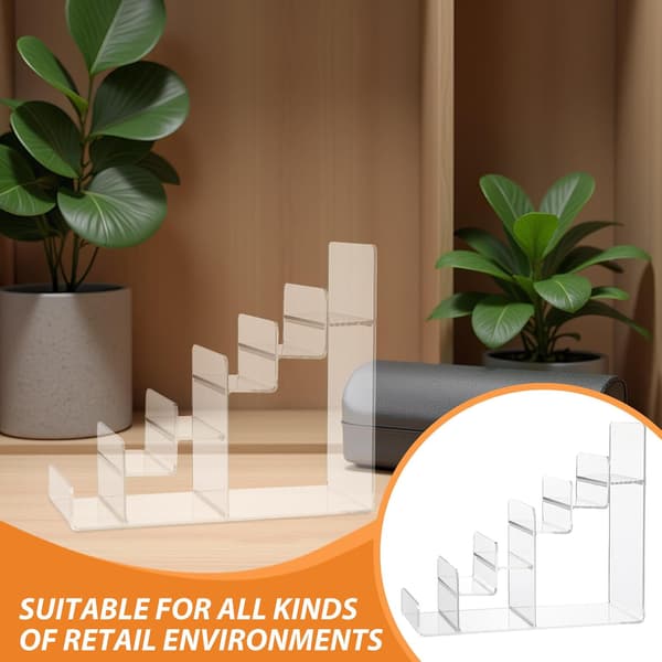 2 stk. Akryl Pung Display Stand Multi-Tiered Organizer til Boutique Butik