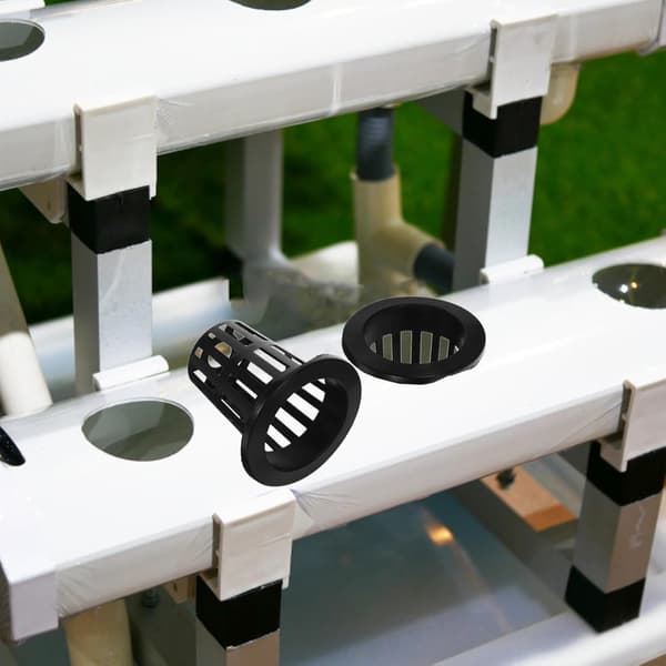 50 stk. plastiknetpotter hydroponiske plantekurve netkopper til hydroponisk system havepotter