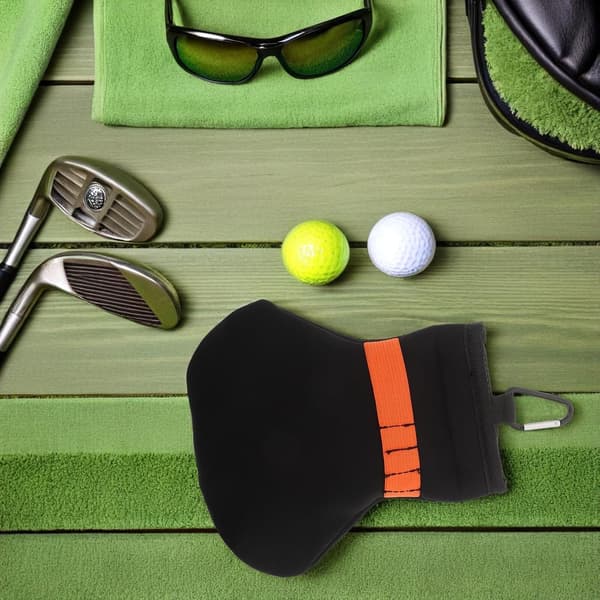 Golf Tee Opbevaringsboks Pose Snøre til Golfbold Nøglering Organizer Holder