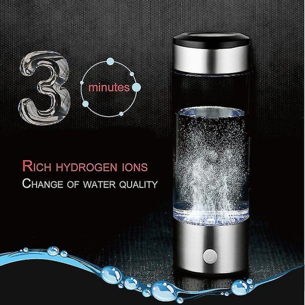 Hydrogenrik flaske Vannglass Ionisator drikkeflaske