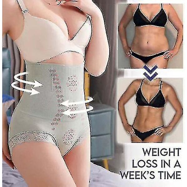 Dam High Waist Negativa Jon Bikinis med Bikinisformande Effekt (haoyi) A-yuhao 3XL-4XL