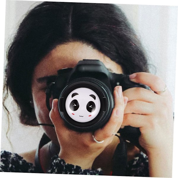 St Kamerahuvskydd med Panda-design för Utomhuskameraskydd
