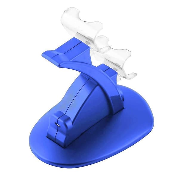 PS4 Dobbel USB Ladestasjon for Kontroller Spillkontroll Lade