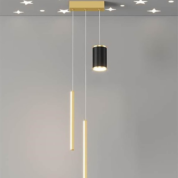 90 cm riippuvalaisin LED-projektori Star Moon yöpöytälamppu