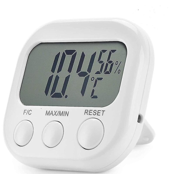 Inomhustermometer Hygrometer - Hög noggrannhet - Digital temperatur- och luftfuktighetsmätare