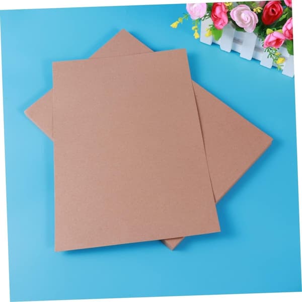 50 ark kraftpapper omslag blommor omslagspapper kaffefärg