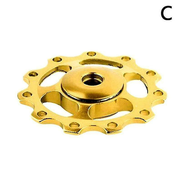 Aluminiumlegering Jockeyhjul Bakväxel Rulle (guld) (1 st)