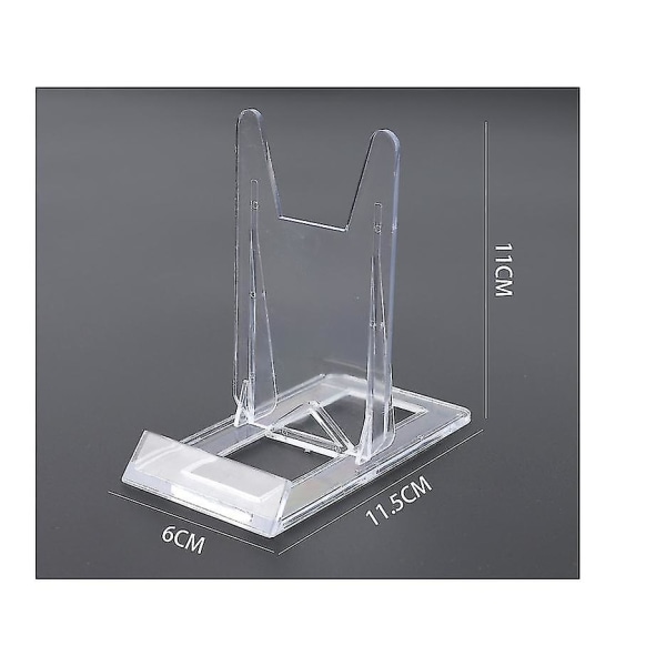 Justerbar Akryl Displaystativ i To Dele - Mobiltelefonholder
