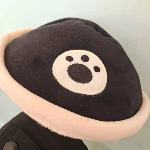 Genshin Gorou Taroumaru Plysspil Dyr Hund Blød Plys Børnelegetøj Dukke Gorou Afslappet ornament 20cm hat