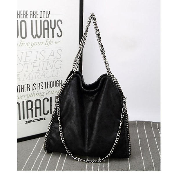 Kvinders Crossbody Tasker Mode Skuldertaske Kæde Tasker Mode Bærbar Kæde Vævede Håndtasker