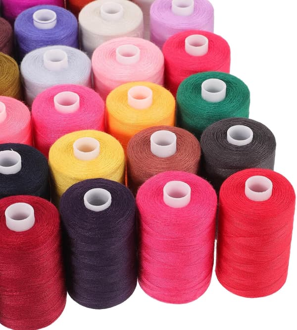 Polyester sytrådsspoler meter til håndmaskinsyning DIY-håndværk quiltning