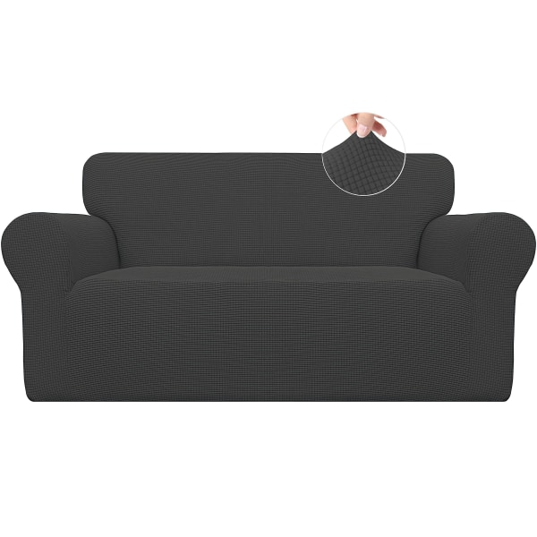 Elastisk sofabetræk, 1 stykke sofabetræk, blød møbelbeskytter med elastisk bund