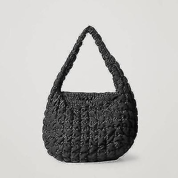 Designer Rynket Håndtaske Luksus Nylon Quiltet Polstret Crossbody Taske Casual Stor Kapacitet Tote Skuldertasker