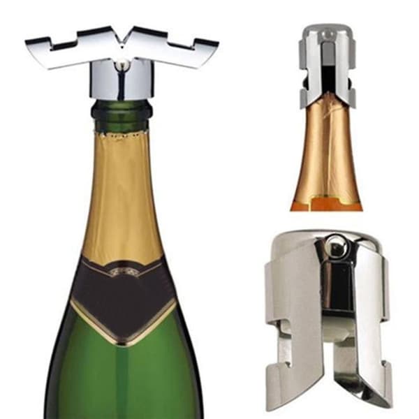 Holdbar Champagneprop i Rustfrit Stål, Tætning (1 stk)