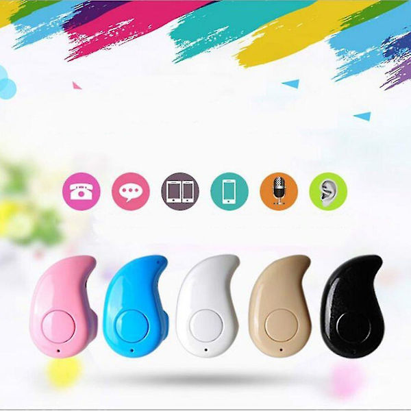 Mini Trådløst Bluetooth 4.1 Stereo In-Ear Headset Høretelefoner