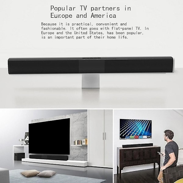 Super Power Trådløs Bluetooth Soundbar Hjemmekino