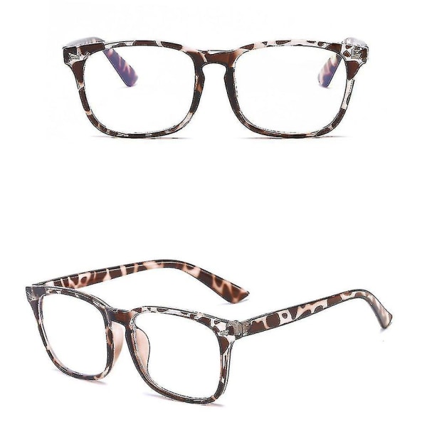 Retro flatt speil mannlige og kvinnelige anti-blå briller Universal Rice  Nail Frame 1e53 | Fyndiq