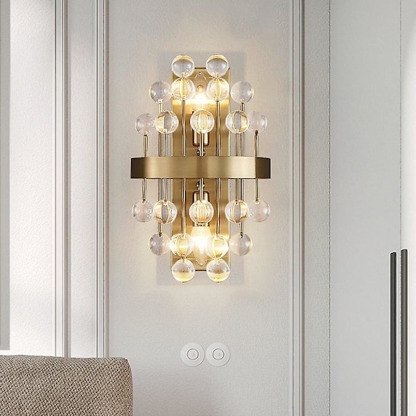 Moderne vegglamper for innendørs bruk, soverom, stål, 110-240v, 5W