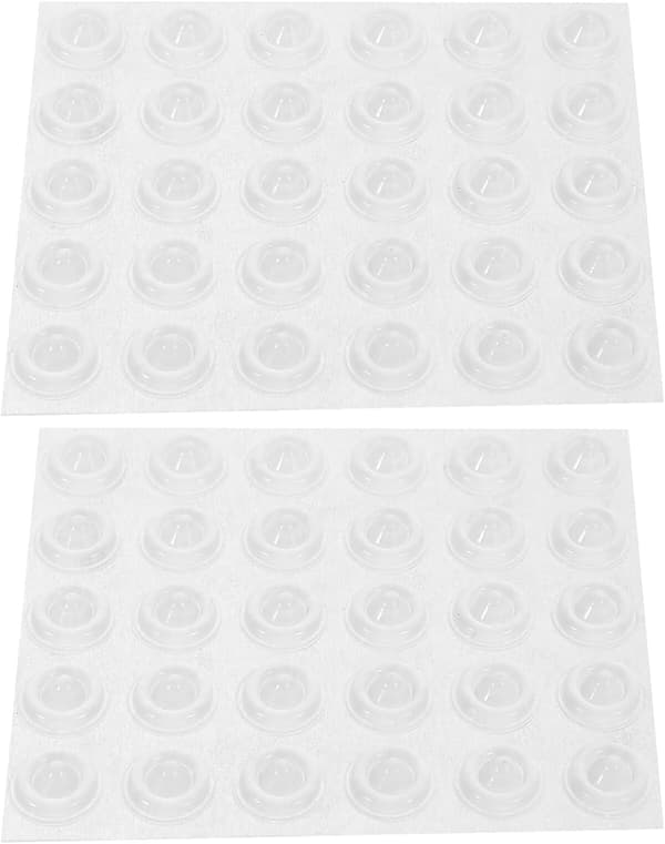 2 ark pålitlig greppdyna spik snowboard greppdyna PVC transparent